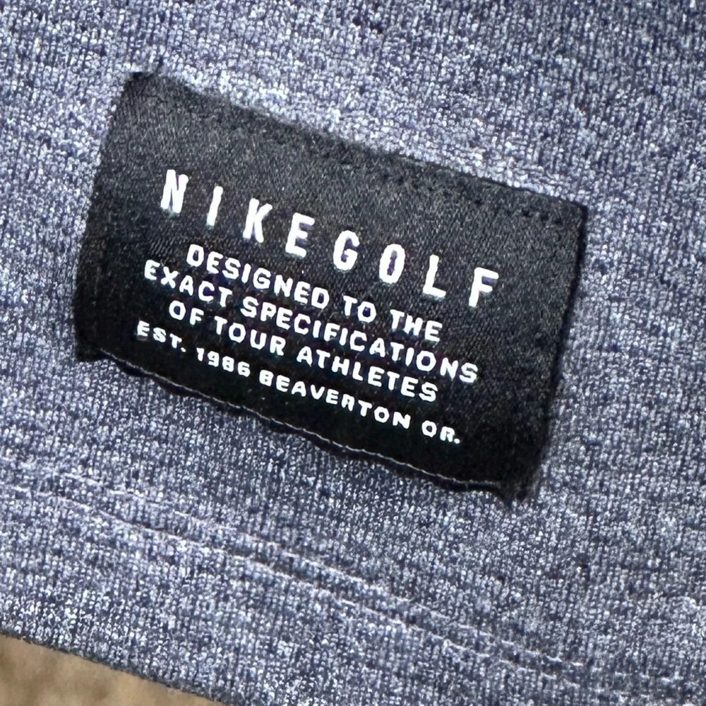 Nike Golf Men's Golf Black Quarter-Zip Pullover Large - Picture 4 of 12